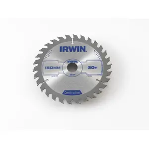 Дисковая пила Irwin 150×20×2,5 мм 30 зубцов — модель 1897090