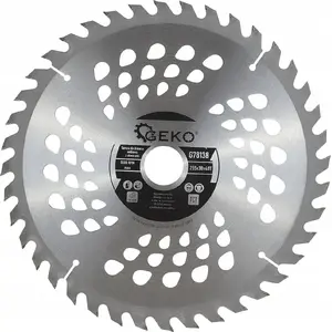 Дисковая пила GEKO 255 x 30 мм, 40 зубьев с отверстиями, для древесины