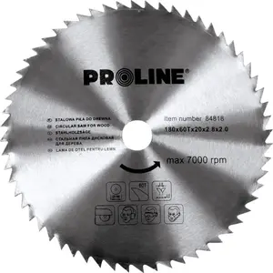 Диск для циркулярной пилы Proline 84818, диаметр 180 мм, 1 шт.