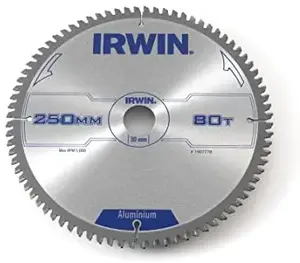 Диск для циркулярной пилы Irwin 1907778 для алюминия, 1 шт., 898 г