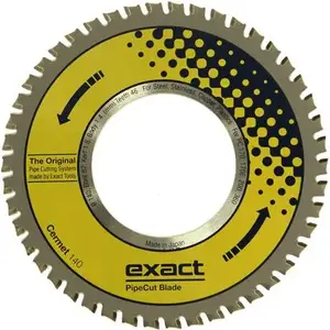 Zāģa asmens Exact CERMET140 — 140 mm cietmetāla asmens nerūsējošā tērauda griešanai