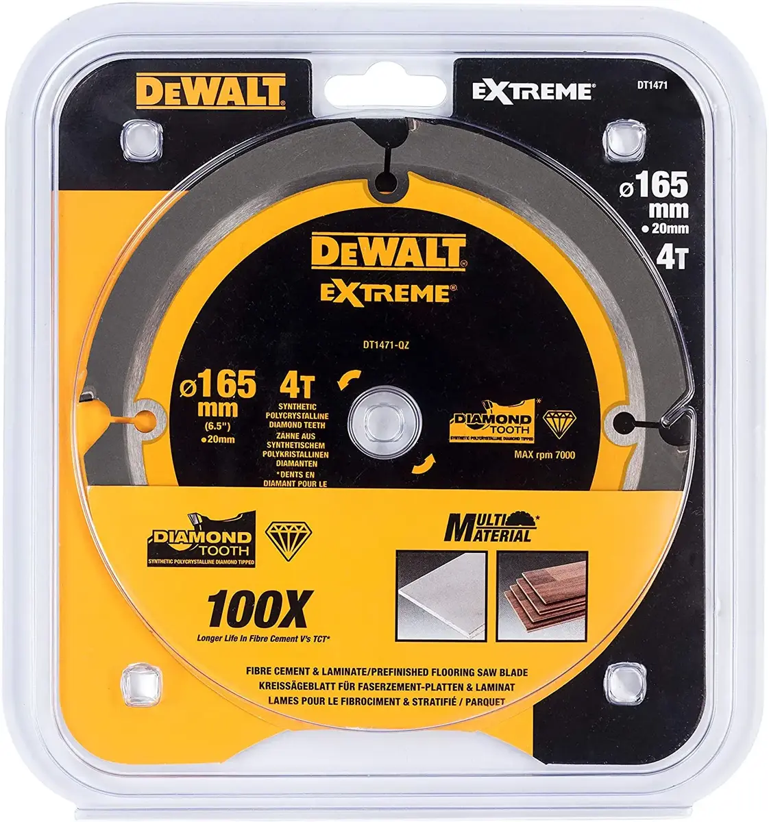 Ripzāģa disks DeWalt DT1471-QZ Photo 2
