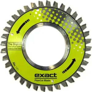 Apaļais TCT zāģa zobenis Exact Cermet 140 mm griešanai alumīnijā