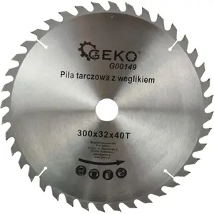 Circular Saw Blade GEKO 300 x 32 mm, 40 Teeth (alternate 20T set) for Wood