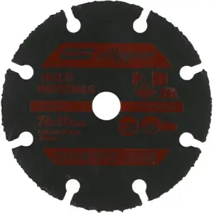 Griezējdisk NORTON 76 mm x 10 mm — universālais PRO Multimaterial