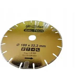 Алмазный отрезной диск Wapienica PILA DIAM. GAL-TECH 180x22.23 - Ø180 мм, посадочное 22,23 мм