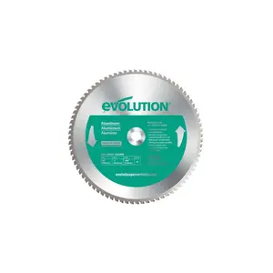 Твердосплавный дисковый пильный нож Evolution 355 мм 80 зубьев для резки алюминия (EVO-355-80-A)