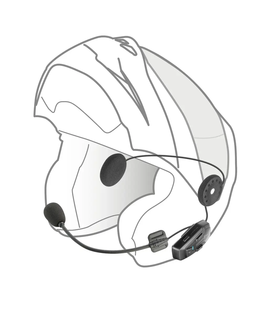 INTERPHONE U-COM 7R Bluetooth мотокоммуникатор Photo 6