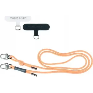 Mobile Origin Lanyard rope 6 mm Peach Fuzz adjustable 82–163 cm