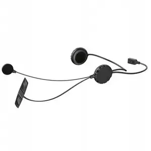 Motorcycle Intercom Sena 3S Plus Bluetooth 4.1 Range up to 400 m Headset Microphone Boom and Wired for 1 Helmet
