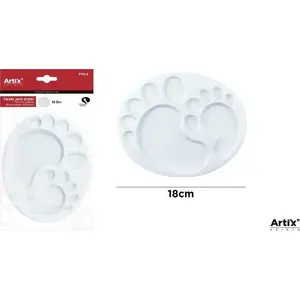 Палитра для живописи KOH-I-NOOR 18 x 14.5 см — ручная поверхность для смешивания красок