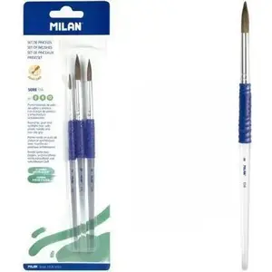 Brush set Milan model BWM10463 (set no. 2, 8, 12) — series 116, blister pack