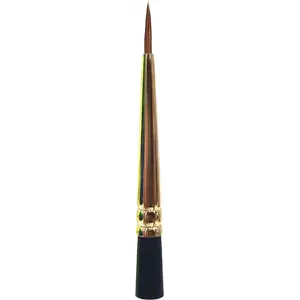 Brush Rebel Kolinsky natural Layer size 0 - high-quality Kolinsky sable round brush for layered detailing