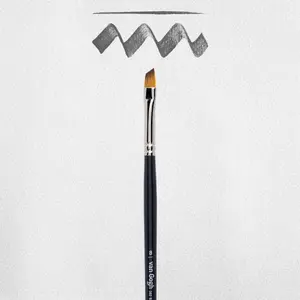 Brush Talens Van Gogh Series 302 No. 8 — oil & acrylic painting brush, round/sharp-angled tip