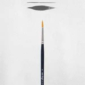 Artist Brush Talens Van Gogh Series 295 No. 8 — oil & acrylic, round/filbert (size 8)