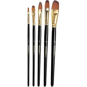 Artist paint brushes set Titanum — 5 pieces