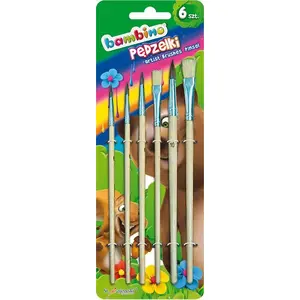 Brush set st. majewski Bambino — set of 6 small art brushes