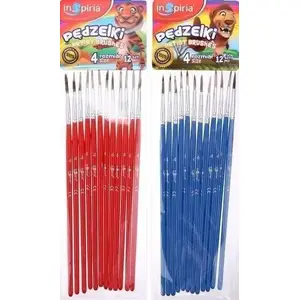 Brush Set SCHEMAT Pędzelki 4 — 12-piece assorted art brushes