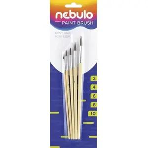 Otu komplekts Nebulo 328527 — koka rokturi, 5 izmēri (2,4,6,8,10)