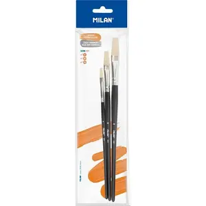 Paint Brushes TEKA series 501 sizes 6, 10, 14 (set)
