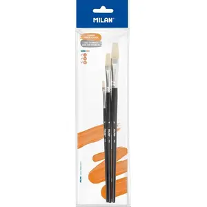Paint Brush Set TEKA Pędzle series 501 — sizes 2, 8, 12