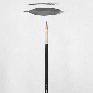 Paint Brush Artequipment Rembrandt Series 245 No. 4 — round brush for oil & acrylic