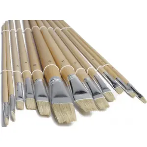 Art brush set SMARTMAX SmartMax Zestaw pędzli artystycznych naturalny trzonek 12 pieces