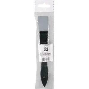 Silicone Curved Brush KOH-I-NOOR NIKI4 No. 1 — curved silicone applicator brush