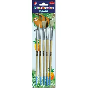 Brush set Beniamin Pędzelki 5 pcs. — Beniamin 499355, assorted small paint brushes