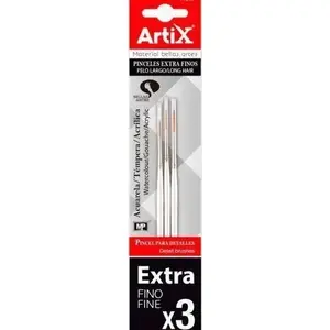 Paint Brushes TEKA thin liner set 3 pcs — TEKA 623345
