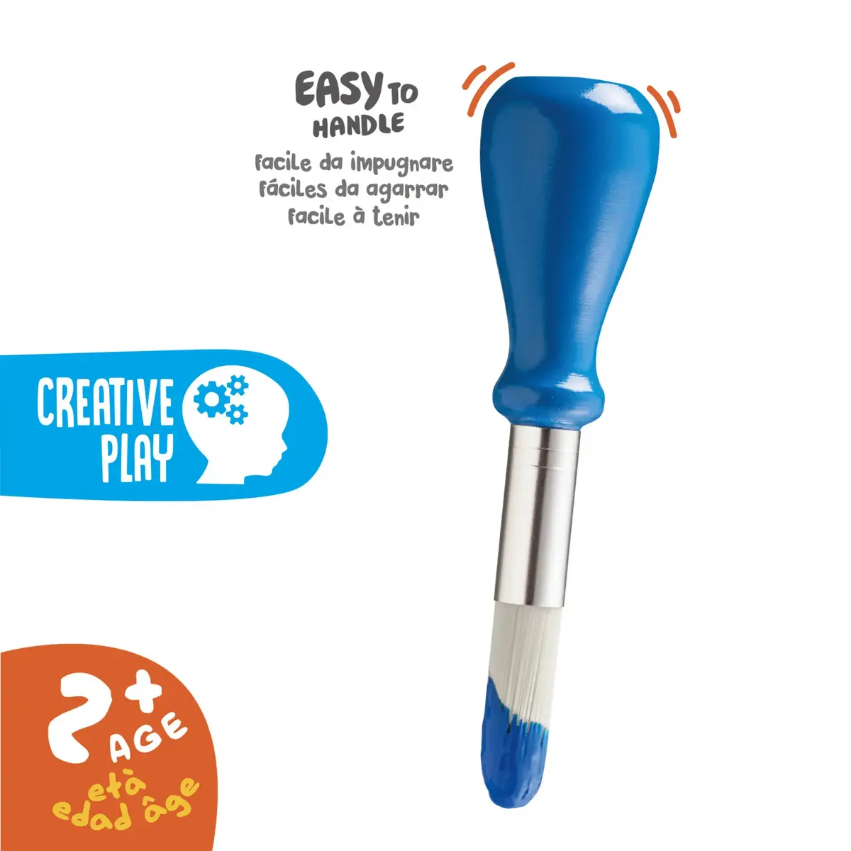 Carioca BABY Brush — круглая нейлоновая кисть Photo 2