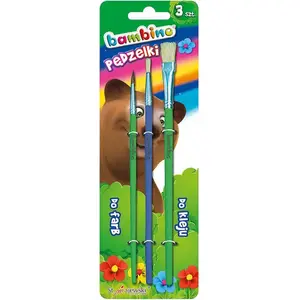 Brush set st. majewski — paint and adhesive brushes, 3 pieces