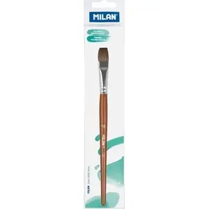 Paint Brush Milan model 121 size 18 — Milan Pędzel nr 18 seria 121