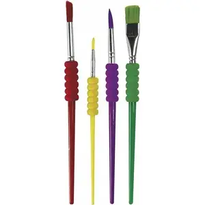 Brush set TEKA 4 pieces — kitchen and household brushes, assorted sizes