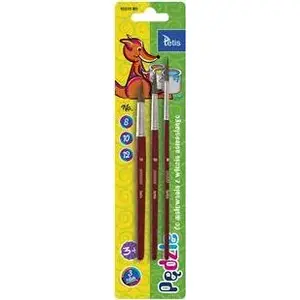 Round Paint Brushes Tetis set sizes 8, 10, 12 – 3 pieces