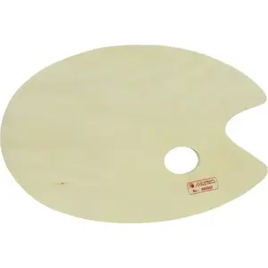 HERLITZ watercolor palette oval 21.5 x 30 cm Marie's for mixing and storage