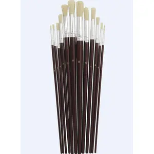 Art brushes Grand set for watercolor and retouching, 12 pieces