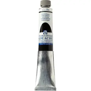 Gvaša tūbiņā Talens Extra Fine Quality 60 ml — Black Intenso (703)