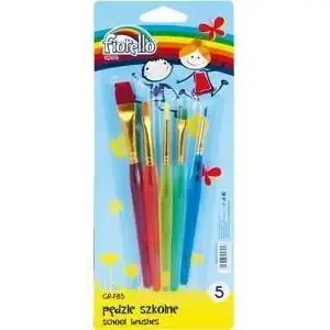 Paint Brushes Grand Fiorello GR-FB5 set of 5 (model 146366) — assorted sizes