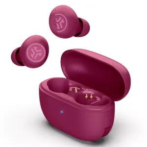 Headset JLab Go Pop ANC True Wireless Stereo (TWS) In-ear for Calls and Music, 20–20000 Hz, 9 m, Fuchsia