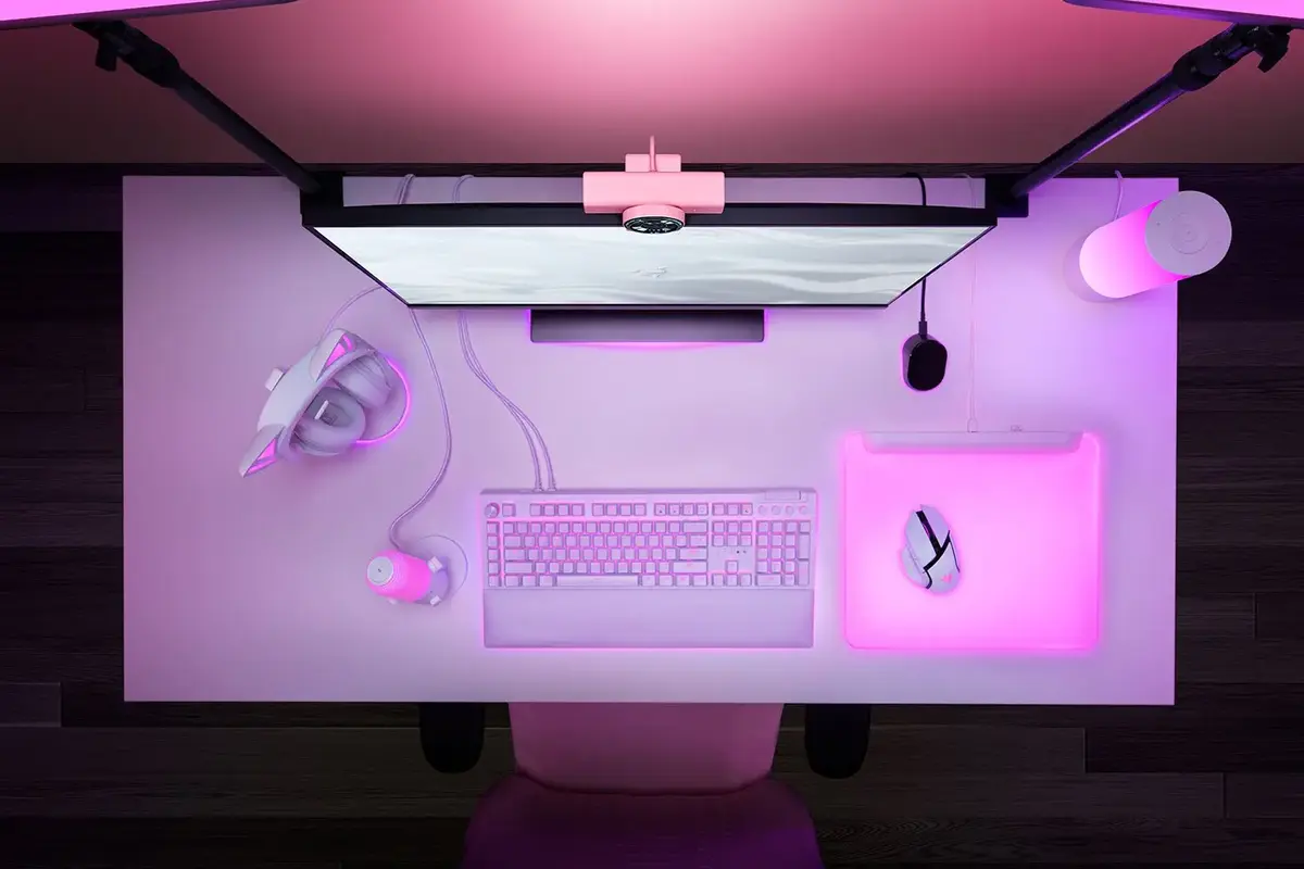 Веб-камера Razer Kiyo V2 X - Розовая Photo 3