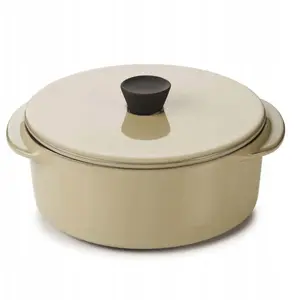 Ceramic Casserole Dish (Ø 14 cm) Revol Caractere — Nutmeg Knob, Oven-Safe