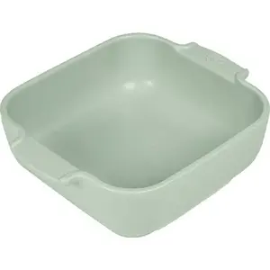 PEUGEOT ceramic dish 13×13×5 cm, light green, Appolia