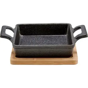 Baking pan set No name 18.5 x 14 cm, steel, grey/natural, 2 pieces