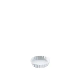 Pie baking dish Kuchenprofi Wavy Round porcelain, Ø 12.2 cm, H 28 mm
