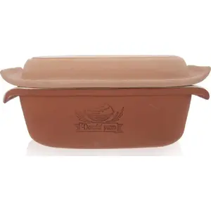 Ceramic bread baking dish with lid ORION Forma (universal) — model 120031