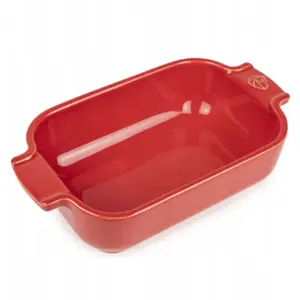 Bakeware dish PEUGEOT 15x10x4.5 cm red