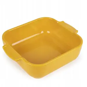 Baking dish PEUGEOT APPOLIA square 21 cm, Saffron Yellow