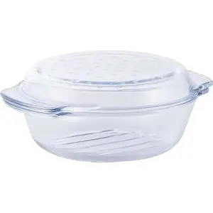 Baking dish Termisil round 1.7 l – Termisil glass ovenproof cookware