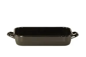 Baking tray ORION Karl Krüger 14126 rectangular, black, 260×185×60 mm